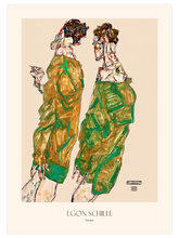 Egon Schiele Devotion - Art Print